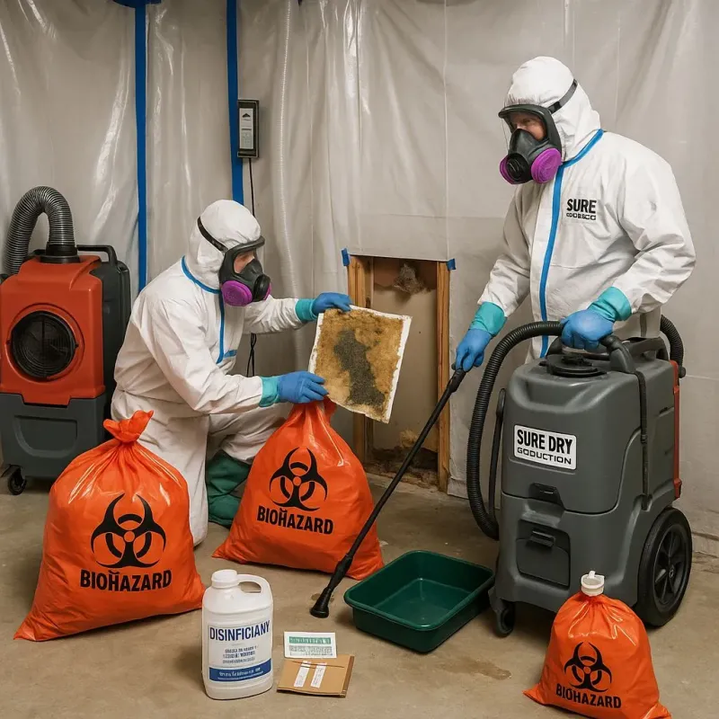 Contaminated Water Handling Protocols process in Silverton, OR